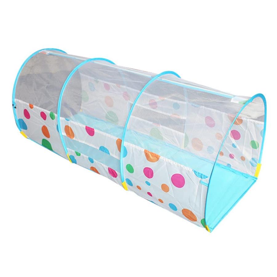 子供のトンネルのおもちゃ 子供のためのドットボールトクロールトンネル、 子供の掘削感覚トレーニング、 1 (Color B : 6歳の子供に最適