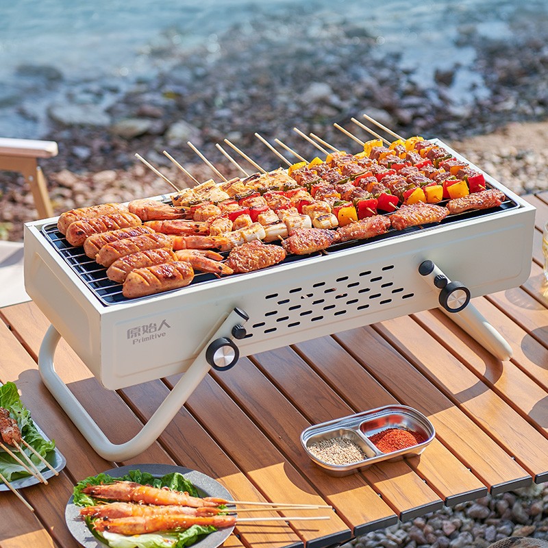 楽天市場】焼き鳥 焼き器 家庭用（バーベキュー・クッキング用品