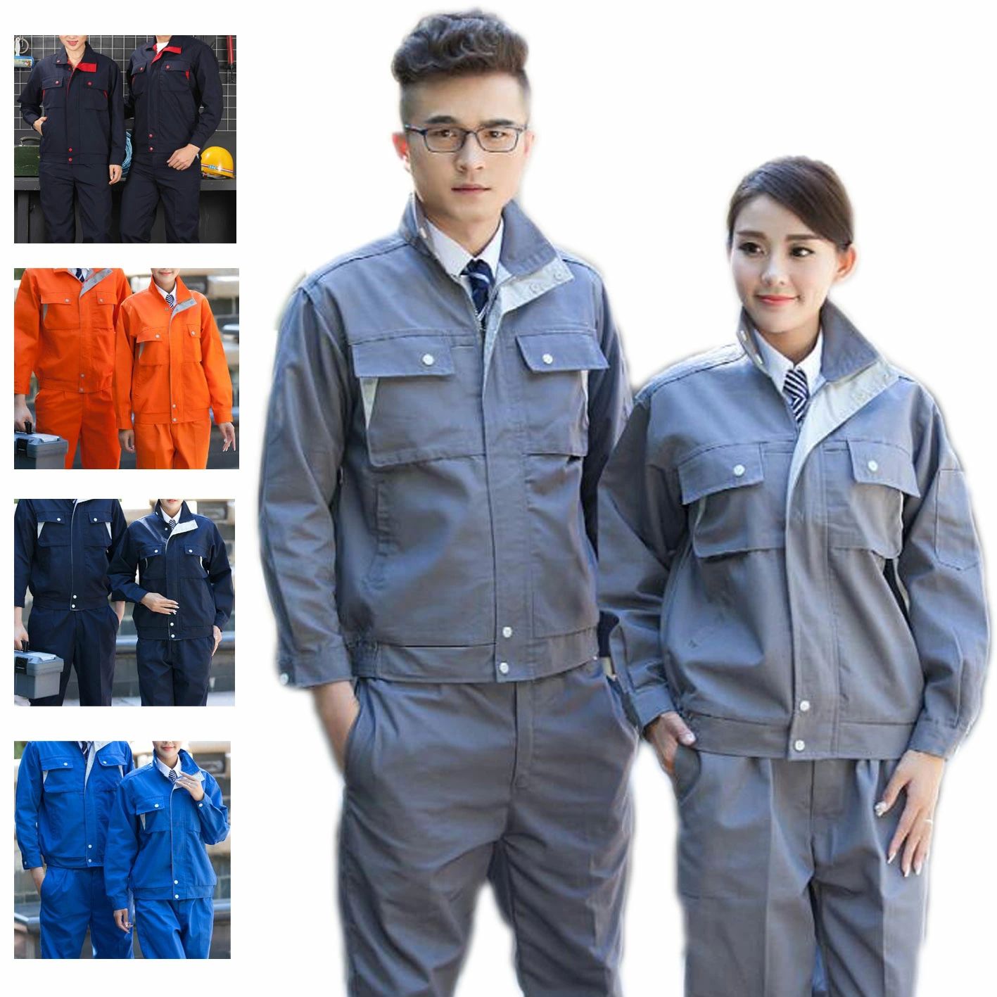 樂天商城 - 作業着 作業服セット 工事服 メンズジャケット マウンテンパーカー ジャンパー ユニセックス 男女兼用 オールシーズン 作業用 アウトドア 仕事 工場 畑仕事 電気工事士 ガーデニング