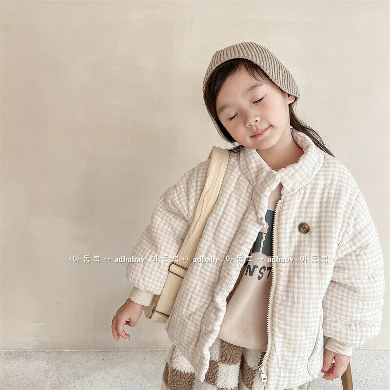 乐天商城 - 中綿コート キッズ 子供服 男の子 女の子 ジャケット アウター 防風 韓国 軽量 通学 キッズ服 防寒 秋冬 ジュニア 冬 通園 アウトドア 防寒保温効果抜群 80 110 100 90