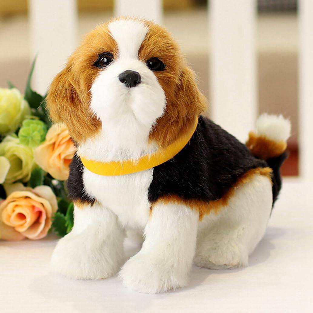Rakuten - 犬ぬいぐるみ 本物そっくり リアル やさしい手触り 可愛く癒しイヌ 抱き枕 ぬいぐるみ犬好きな人 お母さん 子供 お年寄り 誕生日 記念日 20cm プレゼント 動物クッション 多機能 写真2