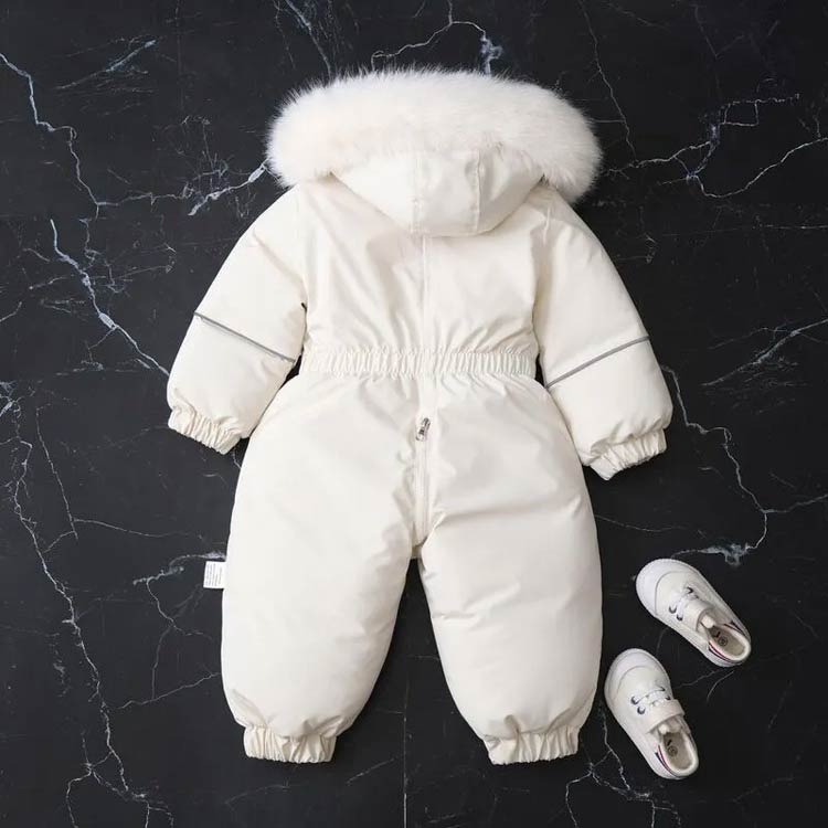 Show Case 楽天市場店のあったか つなぎ 男の子 ジャケット ジャンプスーツ 120cm 女の子 キッズ 防寒 フード 超撥水 80cm 雪遊び 100cm スキーウェア 110cm 撥水 アウター ワンピース｜アングル2