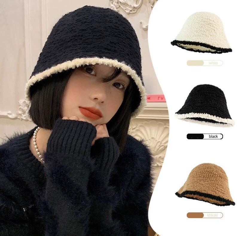 Rakuten - 折りたたみ あったかい 防寒 小顔効果 女性用ハット 冬防寒 暖かい 可愛い 帽子 ハット 自転車 旅行 秋冬用 プレゼントバケットハット レディース かわいい おしゃれ ふわふわ
