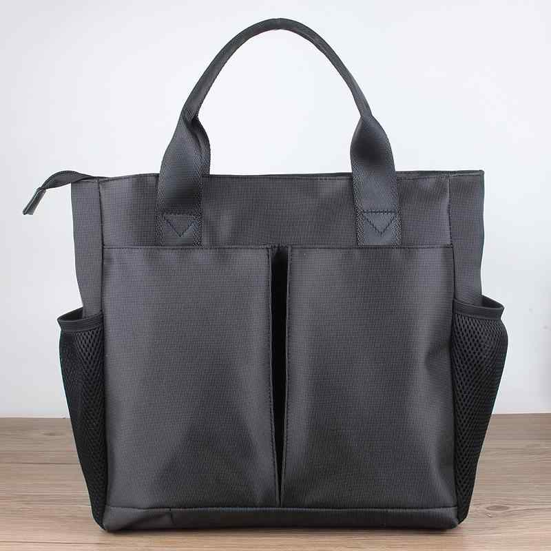 Attache Case - ビジネスバッグ トートバッグ メンズ レディース 大容量 便利 使いやすい 黒 赤 青 ブラック レッド ブルー ポ 仕切り きれいめ