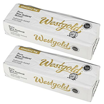 グラスフェッドバター 2kg（1kg×2個）ニュージーランド産 無塩 無添加 バター Westgold