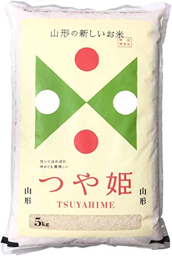 山形県産 つや姫 特別栽培米 特A 1等米 白米 令和5年度産 (無洗米5kg)