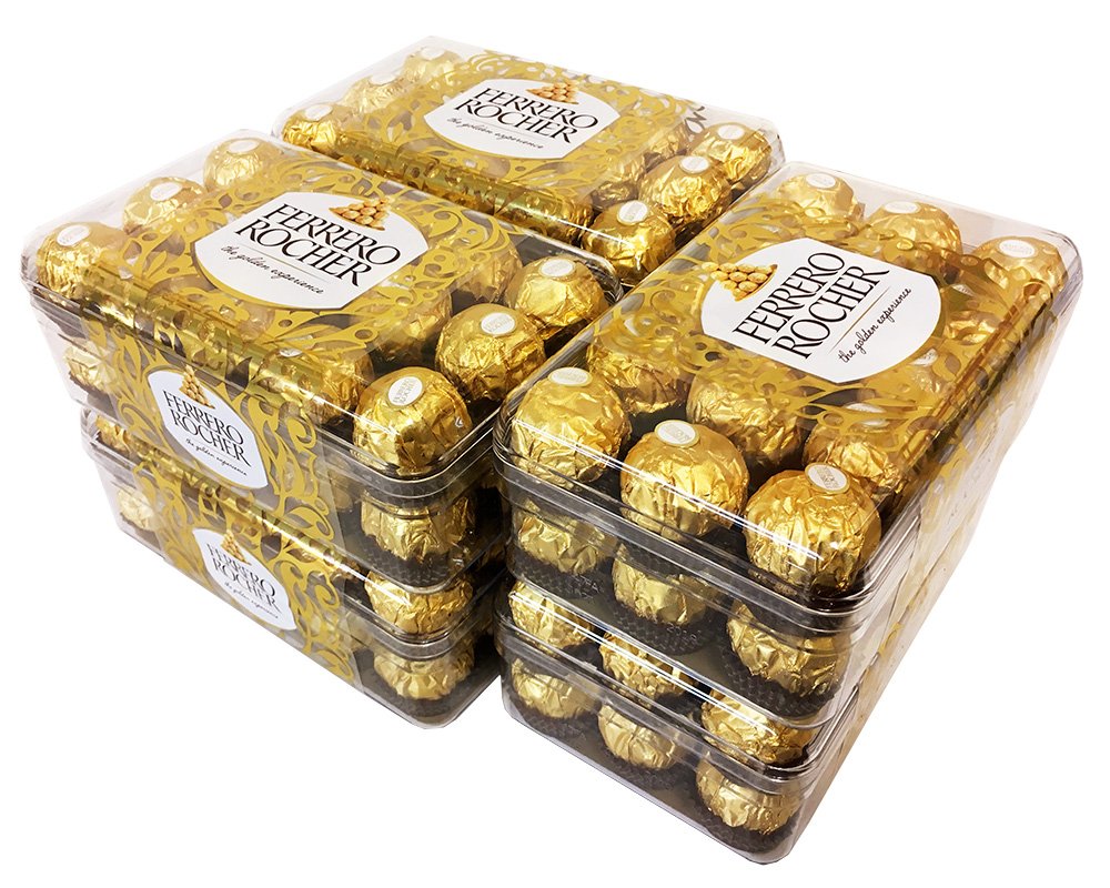 【6個セット】 フェレロ ロシェ(FERRERO ROCHER) T-30 チョコレート 30粒×6個