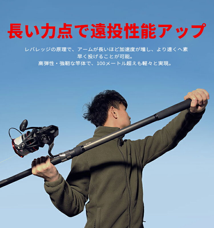 【国内発送】釣り竿セット 初心者向け エントリーモデル さまざまな種類 ロッド フィッシング用