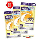 DHC 持続型 ビタミンC 1000mg 60日分 (240粒) × 3個セット 【送料無料】