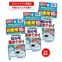 GW休まず営業 【小林製薬】 髪の毛 集めてポイ お徳用 (16枚入) × 3個セット 【送料無料】※開封してポストに投函(3)