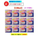 めぐりズム 蒸気でホットアイマスク ローズの香り (12枚入り) 【送料無料】※開封して再梱包