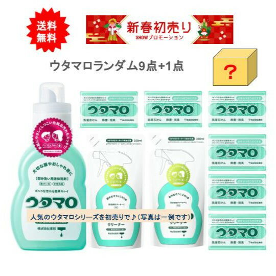 初売り 福袋 ウタマロ ランダム 10点セット 送料無料 sin