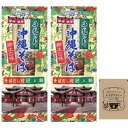 複数購入割引のクーポン配布中 【送料無料】 [セット品] マルタケ食品 沖縄そば [そばだし付き2人前] ×2袋 + SHOWルイボスティー 1袋