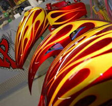 FBSカスタムテープ プロバンド ファインライン オレンジ ラインテープ　塗装 塗料 ペイント 塗装用品 TAPE テープ マスキングテープ 車 バイク 建築 カラー デザイン アート カスタムカラー 3