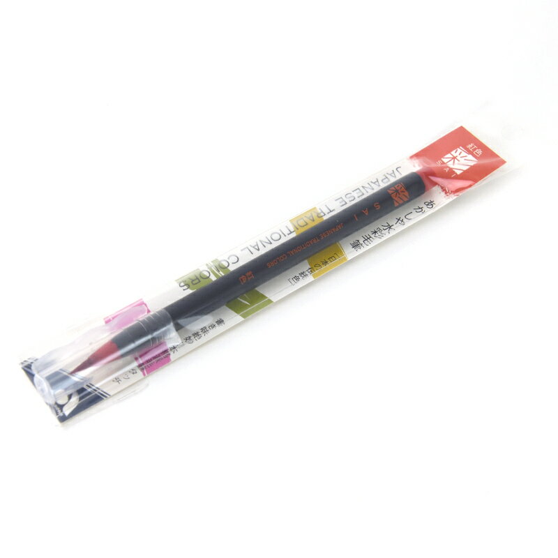 【商品ローマ字】 suisaimohitsu[sai] - すいさいもうひつ [さい]【メーカー】あかしや【商品サイズ】Φ9×170mm【色】カラー：紅色【タイプ】毛筆【字の太さ】細字【インク】水性染料＃筆ペン/＃あかしや/＃水彩毛筆［彩］...