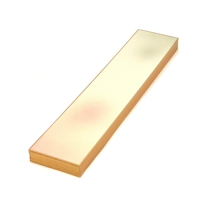 短冊広巾 鳥の子No.106 朱草 10枚