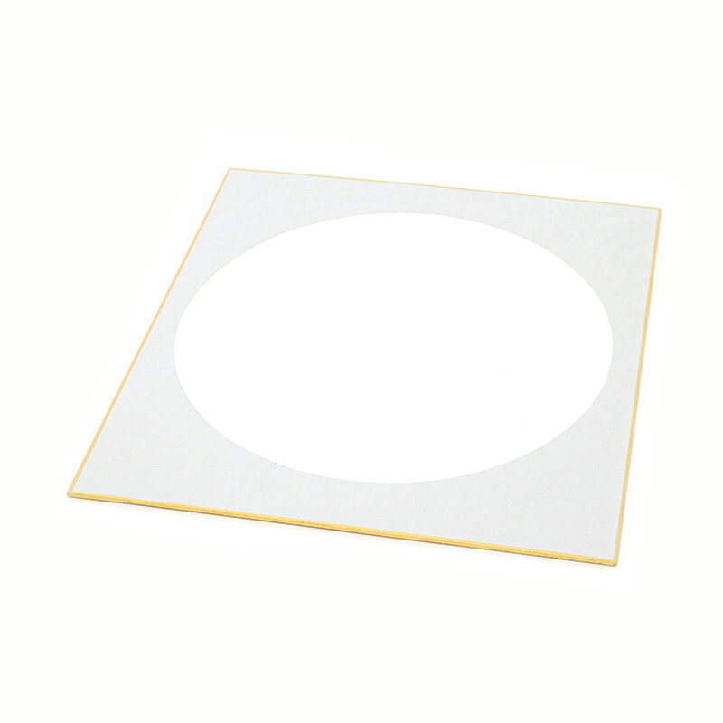 大色紙 円窓外銀（特上）1枚