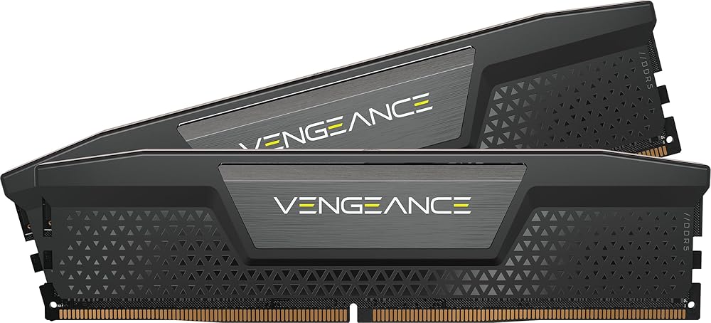 在庫有り 即納可能 CORSAIR VENGEANCE DDR5-6000MHz 96GB (48GB×2枚) Intel XMP対応 デスクトップPC用メモリ ブラック CMK96GX5M2E6000C36