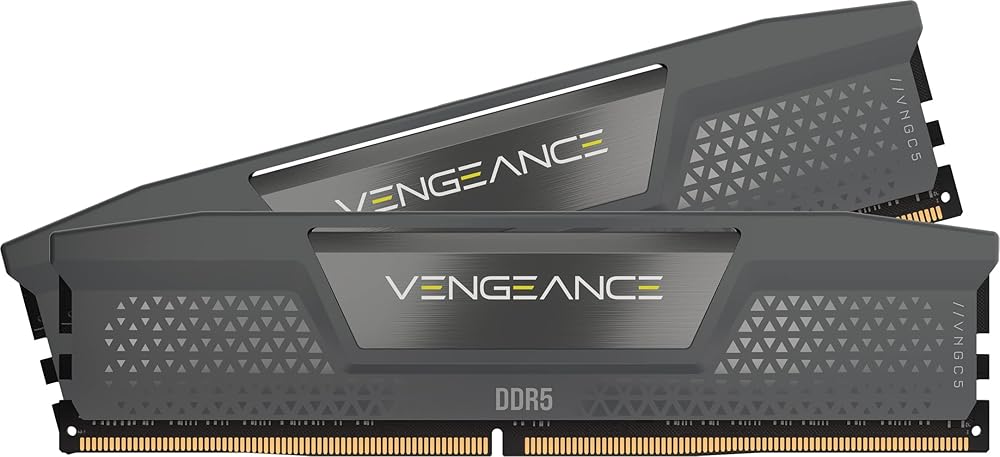 在庫有り 即納可能 CORSAIR VENGEANCE DDR5-6000MHz 32GB (16GB×2枚) Intel XMP対応 デスクトップPC用メモリ ブラック CMK32GX5M2E6000Z36