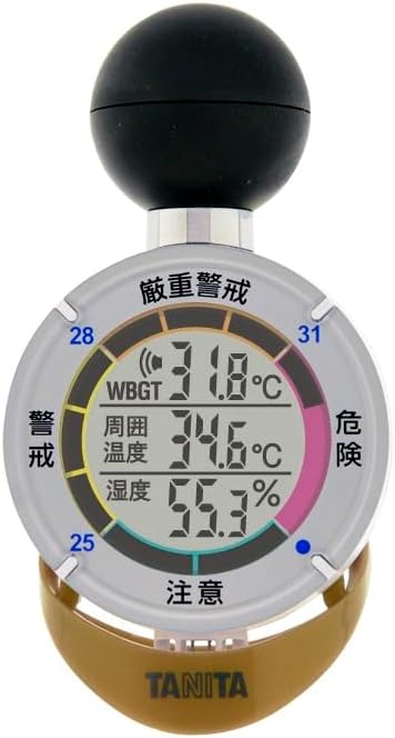 在庫あり 即納対応！タニタ TT-562-NGD 黒球式WBGT測定器 義務化対応モデル JIS B 7922クラス2 NETIS登録済 熱中症対策 建設現場 屋外作業にB