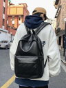【P10倍ポイント】 メンズ バッグ バックパック メンズ ミニマリスト 大容量 バックパック 旅行、大学、学校用 スクールバッグ レザーバッグ ヴィンテージ ...