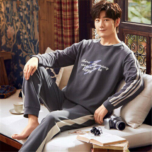 P10倍+最大2,000円OFFクーポン配布 パジャマ ルームウェア パジャマ メンズ 上下セット 長袖 夏 春 ナイトウェア 部屋着 おしゃれ ギフト セットアップ 寝間着 寝巻き プレゼント 春秋 お祝い