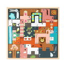 【全商品期間限定10%OFF】 アニマルテトリス 動物積み木 知育玩具 木製パズル 木製テトリス 動物パズルセット 組み立て 木製おもちゃゼント