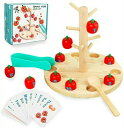【全商品期間限定10%OFF】 木製玩具 数字/形認識力 リンゴボードゲーム 型はめ 積み木 早期教育 モンテッソーリ 知育玩具 算数おもちゃ 木製パズル