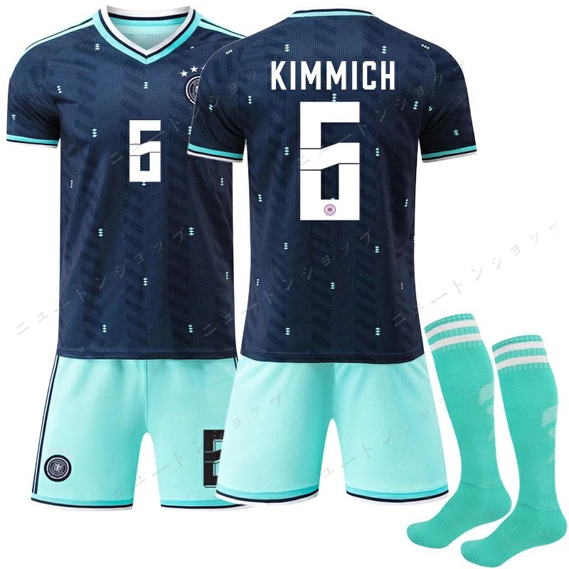 26-27 ドイツ代表 アウェイ サッカーユニフォーム 8番 クロース 7番 ハヴァーツ 10...