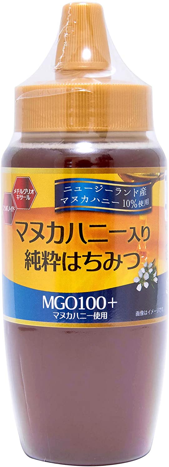 【送料無料】 マヌカハニー入り純粋はちみつ 500g MGO100+のサムネイル