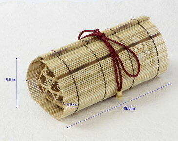 竹製 六ツ目編み「おにぎりミス巻き（小）」29-0051「竹皮5枚付き」 [竹細工]