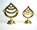 神具 神棚用 三宝 荒神 ろうそく立て 大(左)