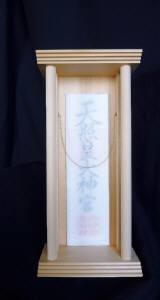 神棚 一社 神護 丸柱付 総木曽ひのき造り 日本製