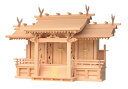 神棚 高級竜付平安 屋根違い三社(木曽ひのき)