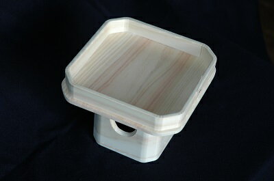 神具 三宝4寸 木曽ひのき 三宝