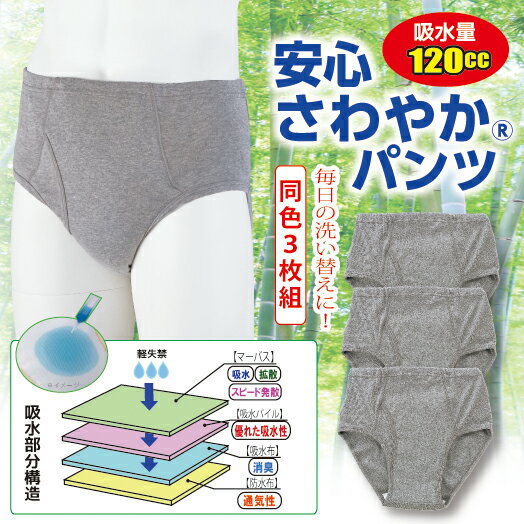 【安心さわやかパンツ　120　男性用