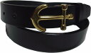 トリーレザー アメリカ製 本革 レザーベルト 黒 ブラック メンズ TORY LEATHER BELT BLACK 001