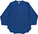 ワラワラスポーツ 3/4 ベースボール ティー ソリッド ダークインディゴ メンズ Tシャツ 日本製 WALLA WALLA SPORT 3/4 BASEBALL TEE SOLID DARK INDIGO 035