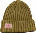 ビッグマイク ピグメント ニットワッチ ベージュ ニットキャップ ワッチキャップ ニット帽 BIG MIKE PIGMENT KNIT WATCH BEIGE 054