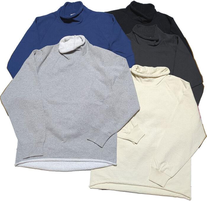 乐天商城 - ワラワラスポーツ 13オンス ロールネックタートル メンズ トレーナー 日本製 WALLA WALLA SPORT 13oz ROLL NECK TURTLE sweat shirts 010