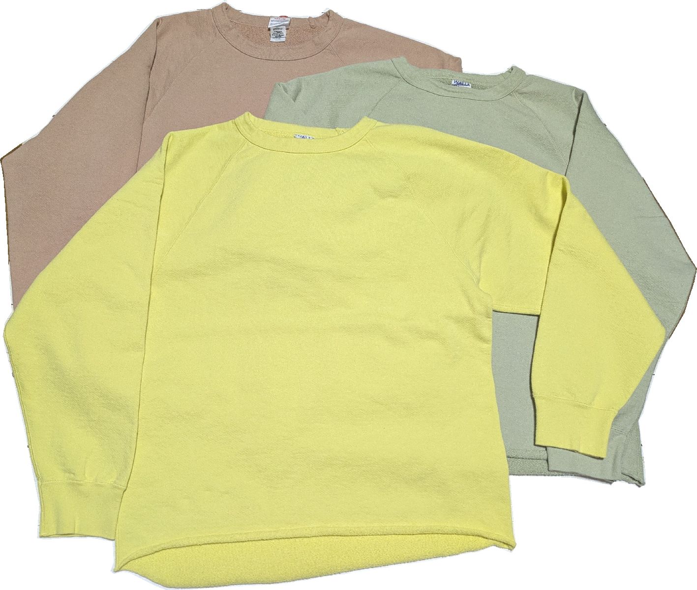 ワラワラスポーツ 13オンス クルー スウェットシャツ メンズ トレーナー 日本製 WALLA WALLA SPORT 13oz CREW SWEAT SHIRT 077