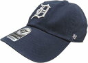 フォーティーセブンブランド クリーンナップ ベースボールキャップ 帽子 デトロイト タイガース ネイビー 47BRAND CLEAN UP Tigers baseball cap 003
