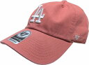 フォーティーセブンブランド クリーンナップ ベースボールキャップ 帽子 ロサンゼルス ドジャース アイランドレッド 47BRAND CLEAN UP Dodgers baseball cap 018