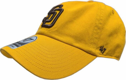 フォーティーセブンブランド クリーンナップ ベースボールキャップ 帽子 サンディエゴ パドレス ゴールド 47BRAND CLEAN UP Padres baseball cap 024 フォーティーセブンブランド クリーンナップ ベースボールキャップ 帽子 サンディエゴ パドレス ゴールド 47BRAND CLEAN UP Padres baseball cap 024