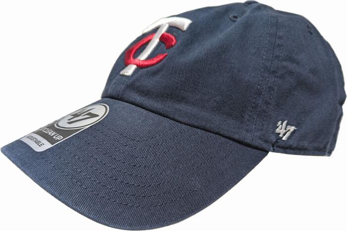 フォーティーセブンブランド クリーンナップ ベースボールキャップ 帽子 ミネソタ ツインズ ネイビー 47BRAND CLEAN UP Twins baseball cap 033