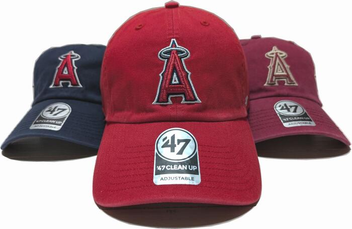 フォーティーセブンブランド クリーンナップ ベースボールキャップ 帽子 ロサンゼルス エンゼルス 47BRAND CLEAN UP Angels baseball cap 069
