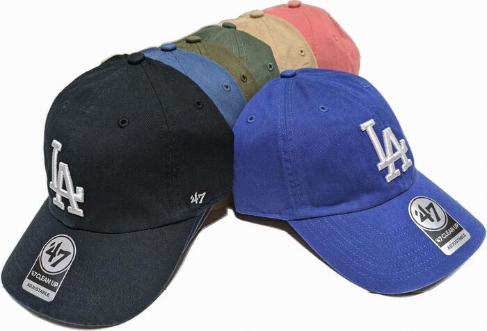 フォーティーセブンブランド クリーンナップ ベースボールキャップ 帽子 ロサンゼルス ドジャース 47BRAND CLEAN UP Dodgers baseball cap 004