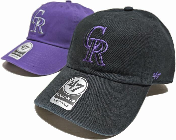 フォーティーセブンブランド クリーンナップ ベースボールキャップ 帽子 コロラド ロッキーズ 47BRAND CLEAN UP Rockies baseball cap 055