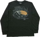 アメリカンリビング ボーイズサイズ 長袖 プリント Tシャツ 黒 ブラック American Living boys T-SHIRTS 011