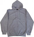 ベイサイド アメリカ製 ジップアップ スウェットパーカ グレイ メンズ BAYSIDE SWEAT PARKA USA 003